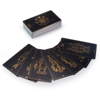 Vente en gros de cartes Oracle imprimées personnalisées personnalisées avec livret à l'intérieur de la boîte supérieure et inférieure