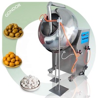 Machine à gobelet automatique enrobée de sucre et de caramel pour fariner le chocolat et les donuts aux amandes