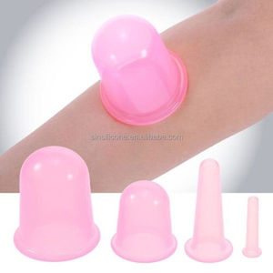 4pcs Silicone Ventouses Aspiration Corps Massage Caoutchouc Coupe <span class=keywords><strong>Anti</strong></span> <span class=keywords><strong>Cellulite</strong></span> Mince - Product Image 5