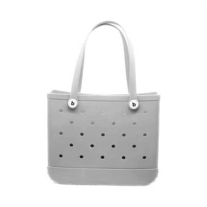 Sac de plage décontracté transfrontalier Europe-Amérique, type sac seau ouvert, avec fermeture auto-agrippante, pour extérieur, panier à légumes, sac de transport pour animaux de compagnie, sac à main - Product Image 6
