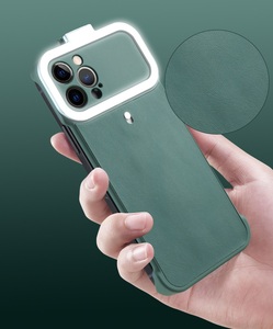 <span class=keywords><strong>Coque</strong></span> de téléphone apple en silicone <span class=keywords><strong>Rechargeable</strong></span>, pour <span class=keywords><strong>iPhone</strong></span> <span class=keywords><strong>12</strong></span>, avec anneau pour Selfie, Flash de remplissage - Product Image 2