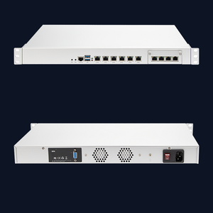 1U Rack mount công nghiệp PC 10 Lan 2.5gbe RJ45 an ninh mạng tường lửa Router Z87 Intel Core i3 i5 i7 - Product Image 6