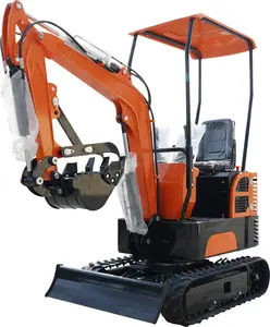 1 Ton 1.2ton 360 Degree Rotation Mini Excavator For Sale