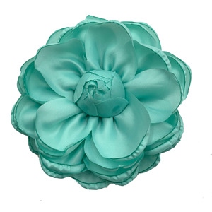 2022 nouveau Style populaire fait à la main 4 "tissu Satin fleur de camélia pour bébé bandeau Corsage - Product Image 4