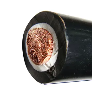 welding cable 500a 70mm2 150mm2 240mm2 500mm2 80m 100m 500m black orange color CU TC rubber pvc welding cable