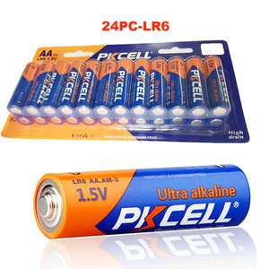 PKCELL щелочная батарея для дверного звонка <span class=keywords><strong>aa</strong></span> Pilhas <span class=keywords><strong>LR6</strong></span> 1,5 в <span class=keywords><strong>AA</strong></span> <span class=keywords><strong>UM3</strong></span> - Product Image 6