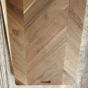 <span class=keywords><strong>Plancher</strong></span> d'ingénierie en <span class=keywords><strong>bois</strong></span> de chêne massif, Parquet brossé blanc, nouvel arrivage - Product Image 6