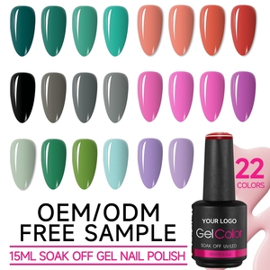 Tendencia de Temporada, Esmalte de Uñas en Gel de Color Sólido Popular de 15 ml, Esmalte de Uñas en Gel de Moda, Marca OEM ODM, Socio de Cooperación a Largo Plazo - Product Image 1