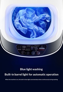 Lavadora Automática Pequeña Little Brand de 4-8 kg, Control por Botones, Nivel de Energía 3, Secado Todo en Uno para Little Du - Product Image 3