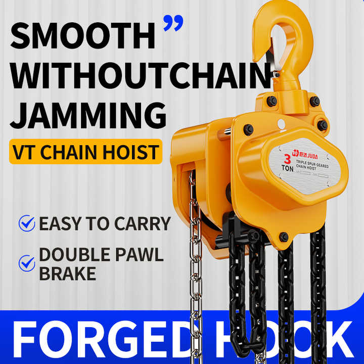 JUREN 1000kg 1500kg 2000kg 3000kg 5000kg 10ton chain hoist vt type