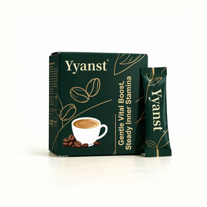 Café Botánico Revitalizante Premium, Infusión Vegetal Pura para Aumentar y Revitalizar la Energía Corporal, Sobres Individuales Portátiles de 10g, Instantáneo - Product Image 1