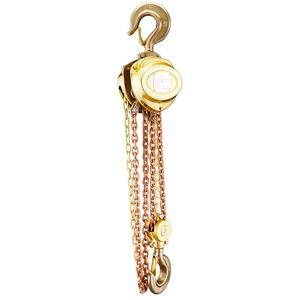 Chine Type de HBSQ-C antidéflagrant Bloc de chaîne de 2 tonnes Palan à chaîne de bonne qualité sans étincelles pour le levage en zone dangereuse - Product Image 4