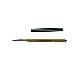 Новая Профессиональная деревянная ручка из орехового дерева, Ультрафиолетовый Гель-лак для ногтей, кисточка с мелкими деталями для линейного рисования