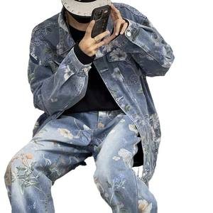 Conjunto de Traje Formal de Manga Larga Ajustado de Satén para Hombre, Primavera-Otoño, Chaqueta de Trabajo Elegante y Moderna - Product Image 5