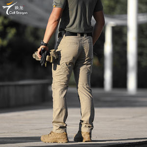 Pantaloni Tattici Ix5 da Uomo Impermeabili Antivento Resistenti all'Usura da Lavoro <span class=keywords><strong>Cargo</strong></span> <span class=keywords><strong>Slim</strong></span> Fit - Product Image 4