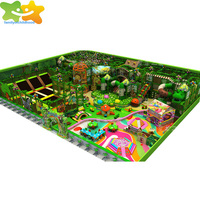 Parc de jeux pour enfants sur le thème de la jungle, jeux de parc de jeux intérieur, aire de jeux souple pour parc d'aventure