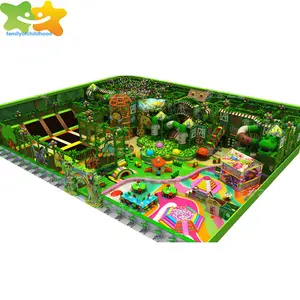 정글 테마 어린이 놀이 공원 게임 실내 소프트 플레이 놀이터 모험 공원