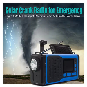 Radio Portátil Multifuncional de Banda Completa FM/AM/WB para Emergencias y Desastres con Carga de Teléfono y Linterna - Product Image 6