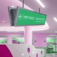 Pantalla de Video de Doble Tira OEM para Pasillos, Hospitales, Salas Inteligentes y Centros Comerciales, Libre de RoHS, Certificación ISO 9001