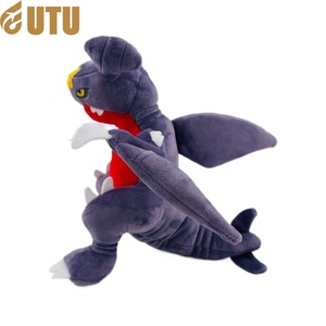 Mới phù hợp với kích thước nhỏ Hung Dữ cắn garchomp sang trọng Quái Vật nhồi bông Đồ chơi kết hợp trái đất rồng đôi bướu cá mập ODM-F - Product Image 5