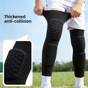 Protectores de Piernas para Niños, Doble Acolchado Anticolisión, EVA, Resistentes a Caídas, Lycra, para Fútbol y Baloncesto - Product Image 3