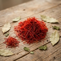 Extracto de Cártamo Orgánico Crudo Procesado por AD, Pétalos de Azafrán Crocus Sativus