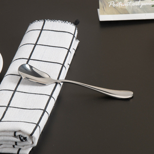 Toptan yüksek kaliteli kaşık çatal soğuk çay şeker kaşığı sofra takımı paslanmaz çelik kaşık - Product Image 4