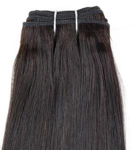 Mèches de cheveux humains vierges bruts brésiliens Remy, double tirage, ultra-lisses, cuticules alignées, échantillon gratuit - Product Image 5