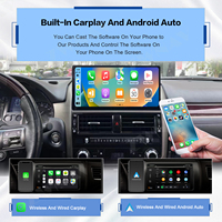 ZWNAV 12.3 pouces autoradio Android 13 pour Lexus GX400 GX460 2009 - 2022 CarPlay lecteur vidéo multimédia GPS WIFI unité principale stéréo