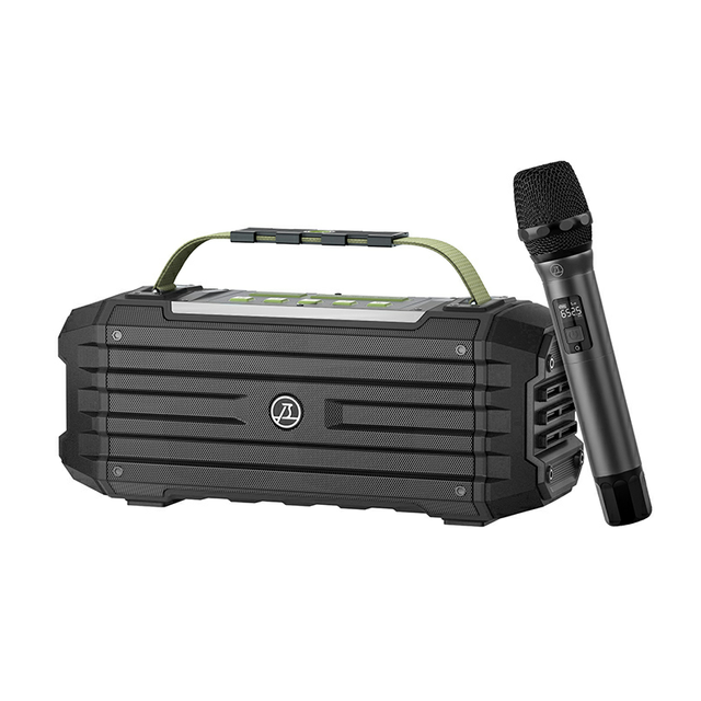 High Sound Quality 100W Bluetooth Speaker With Wireless Microphones AUX Optical for Home Audio KTV Karaoke Party