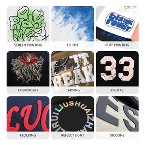 T-shirt unisexe à col rond en coton peigné 100% 180g, couleur unie, logo personnalisé, impression durable, manches courtes, décontracté, fitness - Product Image 4