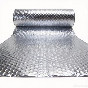 Rouleau d'isolation en aluminium à bulles d'air, barrière réfléchissante contre la chaleur, pour toiture métallique et mur de entrepôt, vente en gros d'usine - Product Image 2