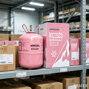 Gas Refrigerante ARKOOL R1233ZD HFO-1233zd(E) de Alta Pureza y Bajo GWP, No Recargable, para Enfriadores Comerciales HVAC - Product Image 3