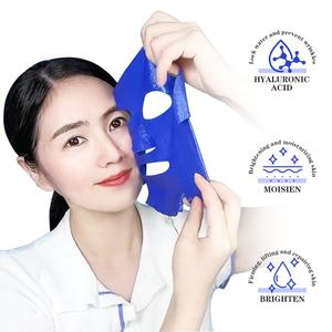 Mascarilla Facial OEM Herbal <span class=keywords><strong>de</strong></span> Uva Morada Antioxidante, Antienvejecimiento, Hidratante y Blanqueadora con Vitamina C, Retinol, Centella Asiática y Ácido Salicílico - Product Image 6