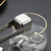 Ensemble de glaçons en acier inoxydable 304 de haute qualité-Boîte-cadeau de verres en pierre à whisky, roches de refroidissement réutilisables pour boissons au vin et au whisky