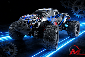 รถบังคับวิทยุ REMO 1031 Hobby ขนาด 1/10 ขับเคลื่อน 4 ล้อ ด้วยไฟฟ้า 2.4GHz รถออฟโรดแบบมีแปรงถ่าน Monster Truck <span class=keywords><strong>MMax</strong></span> ความเร็วสูง ของเล่นรถบังคับวิทยุ - Product Image 4