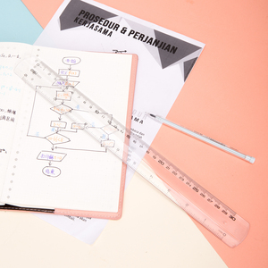 Regla de plástico de 30 cm Deli EG00312 para estudiantes de primaria y secundaria, medición de papelería, dibujo y <span class=keywords><strong>escala</strong></span> - Product Image 5