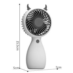 مروحة كهربائية صغيرة محمولة باليد قابلة للشحن ومحمولة ومزودة بمنفذ USB مروحة صغيرة للجيب - Product Image 6