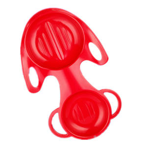 เลื่อนหิมะพลาสติก HDPE แรงกระแทกสูงสำหรับเด็ก2คนกลางแจ้งหิมะสนุกเลื่อนหิมะการออกแบบที่จดสิทธิบัตร - Product Image 2