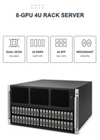 SYS-4029GR-TR 4U Rack GPU Server Bekas Pakai Dual Xeon Scalable 8x GPU 24 DDR4 24 SFF