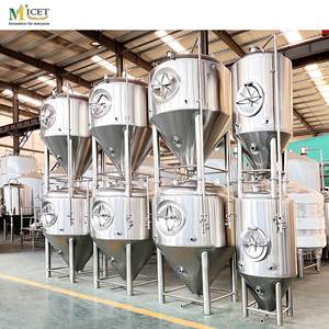 Micet ถังหมักเบียร์1200L 1000L งานฝีมือถังหมัก304สแตนเลสถังหมักไอโซบาริคทำความเย็น - Product Image 3