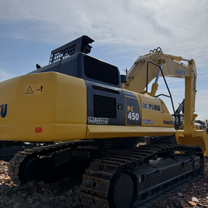 Maquinaria usada de construcción de núcleo de excavadora Komatsu PC450 de 45 toneladas con bomba de engranajes de motor - Product Image 4