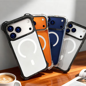 เคสป้องกันโปร่งใสรุ่นดูดแม่เหล็กใสเน้นการออกแบบดั้งเดิมสำหรับ iPhone 13 14 15 16 17Pro ฝาครอบสูงสุด - Product Image 2