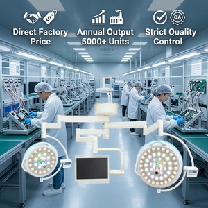 Lámpara Quirúrgica LED de Techo 700/500 sin Sombra con LED OSRAM y Cámara HD HIKVISION <span class=keywords><strong>para</strong></span> Quirófano de Hospital - Product Image 5
