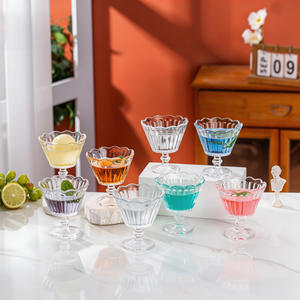 Set di 6 Calici da Vino in Vetro Senza Piombo Jarvi da 250ml, Design Minimalista, Modello CB2065, per Regali di Nozze - Product Image 2