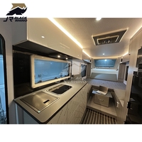 Autocaravan personnalisé europeas rv kit de maison statique de luxe mobile à bas prix Allemagne Inde camping remorque autocaravana à vendre