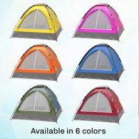 Tente familiale 2 personnes pour camping estival en extérieur, avec poteaux en aluminium, tissu Oxford et bâche de pluie en fibre de verre