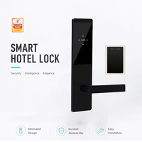 Serrure intelligente sans clé en alliage d'aluminium pour la maison et l'hôtel, compatible avec l'acier/l'aluminium/la laiton/l'acier inoxydable