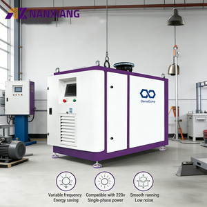 Souffleur sans huile à roulement magnétique haute vitesse, à faible consommation d'énergie, pour usage industriel. Cet article utilise un roulement à contact. - Product Image 4