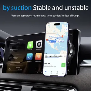 Hot Selling Cell Phone Car Mount Strong Magnetic Suction Car Phone Mount For Car 360 Rotation